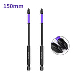 6/12 pezzi Punte per cacciavite magnetiche Punte a impatto Phillips antiurto antiscivolo Punte in lega di acciaio con gambo esagonale adatte per utensili elettrici
