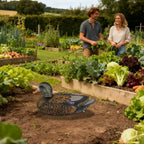 Esche per anatre in movimento, decorazione per uccelli acquatici, esche galleggianti per germani reali, per giardino, campeggio all'aperto, cortile, patio, stagno, piscina 