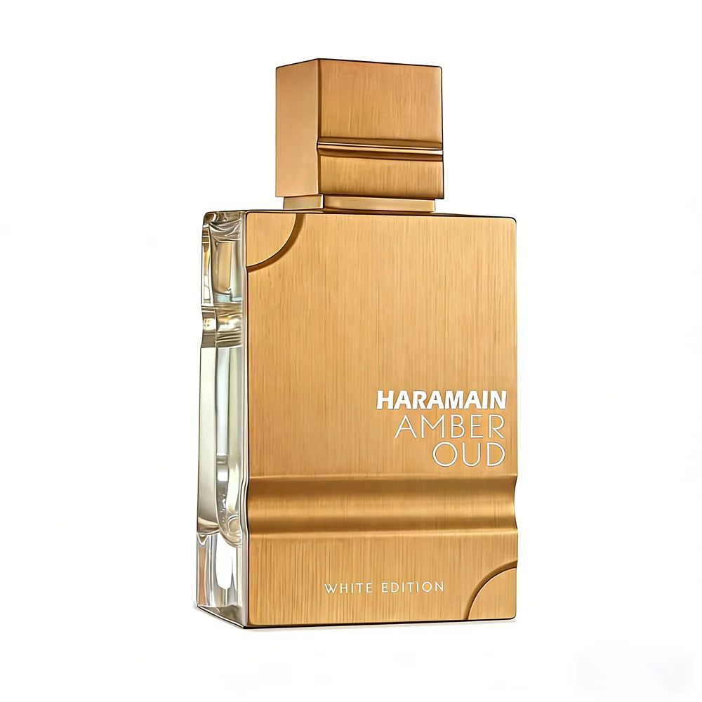 Al Haramain Amber Oud White Edition Eau De Parfum Spray, Long-Lasting Luxury Unisex Perfume for Men & Women