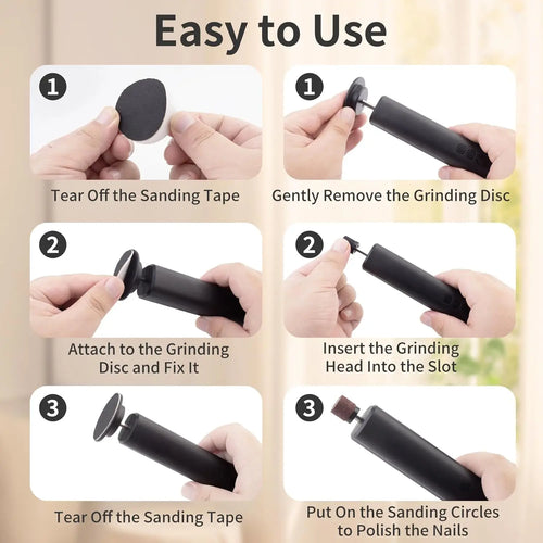 2 in 1 elettrico per la rimozione dei calli dei piedi, macchina per la lima dei piedi senza fili, strumento professionale per manicure e pedicure, kit per la cura dei piedi per la pelle morta