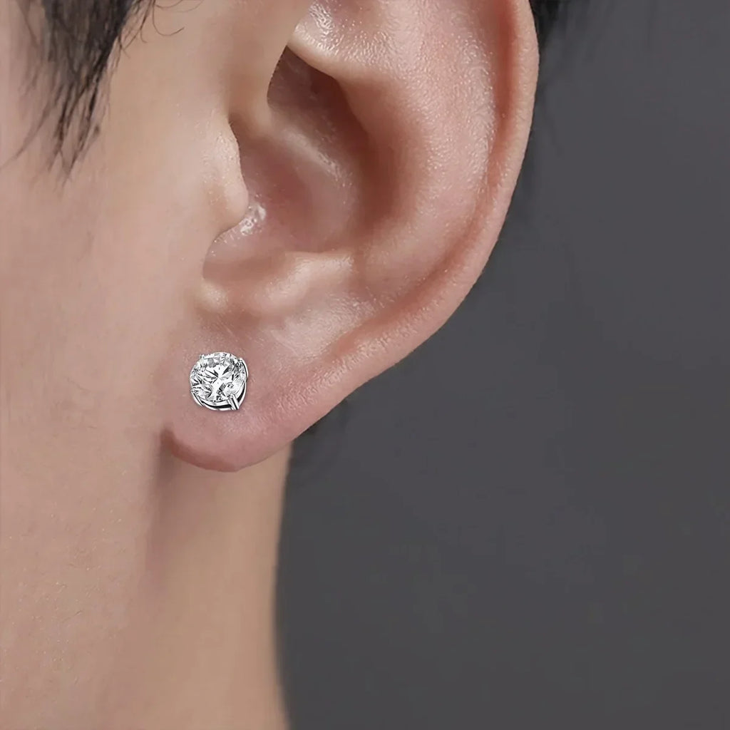 1-12 paia di orecchini a bottone magnetici alla moda, orecchini finti non piercing, regalo per uomo e donna. 