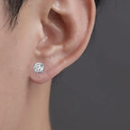 1-12 paia di orecchini a bottone magnetici alla moda, orecchini finti non piercing, regalo per uomo e donna. 
