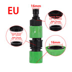 Raccordo filettato US/EU da 3/4 di pollice, connettore rapido per tubo da giardino da 16 mm, connettore rapido per irrigazione 