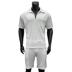 Abbigliamento estivo da uomo, abiti da uomo, nuovi polo con cerniera, casual, corti