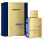 Al Haramain Amber Oud Blue Edition EDP per uomo 2,0 oz / 60 ml – Colonia fresca, ambrata e legnosa a lunga durata, regalo di Natale ideale 