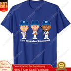 Maglietta MLBPA dei Los Angeles Baseball Players Body Trio 