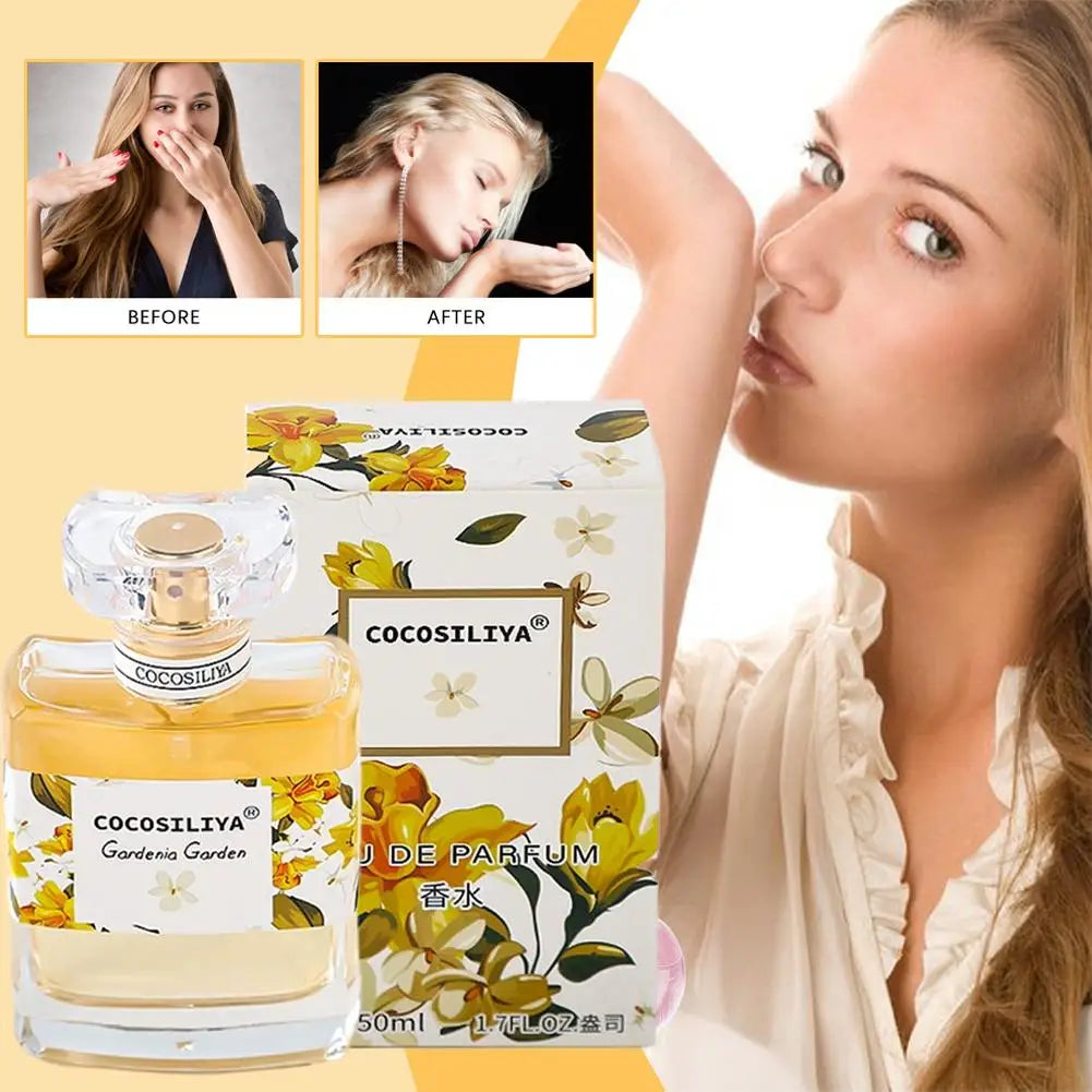 COCOSILIYA Profumo Donna Profumo Floreale Naturale Eau De Parfum di Lunga Durata Osmanthus, Rosa, Lavanda, Gardenia Profumo Leggero e Fresco 