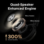 Cuffie wireless Studio Pro 48dB ANC Cuffie Bluetooth sovraurali Cancellazione attiva del rumore LDAC ad alta risoluzione 120 ore di riproduzione 