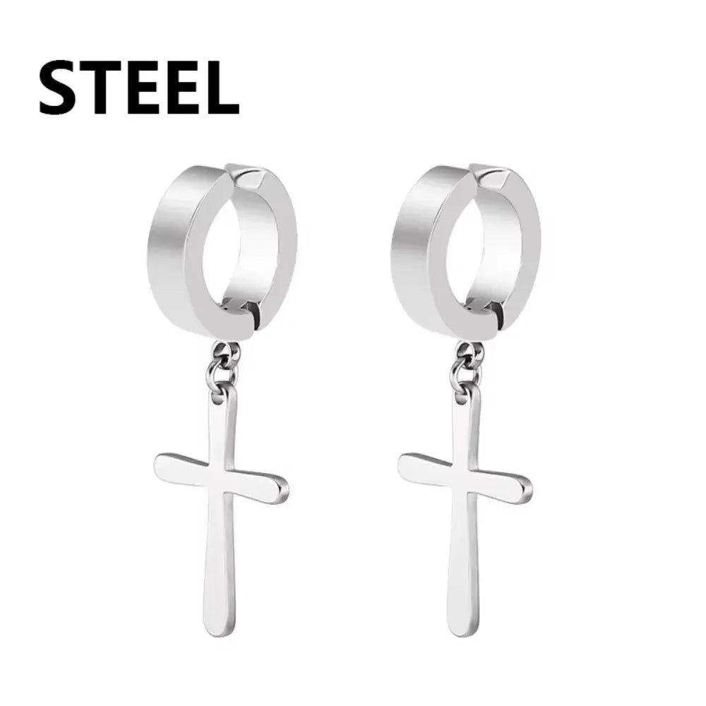 1-12 paia di orecchini a bottone magnetici alla moda, orecchini finti non piercing, regalo per uomo e donna. 