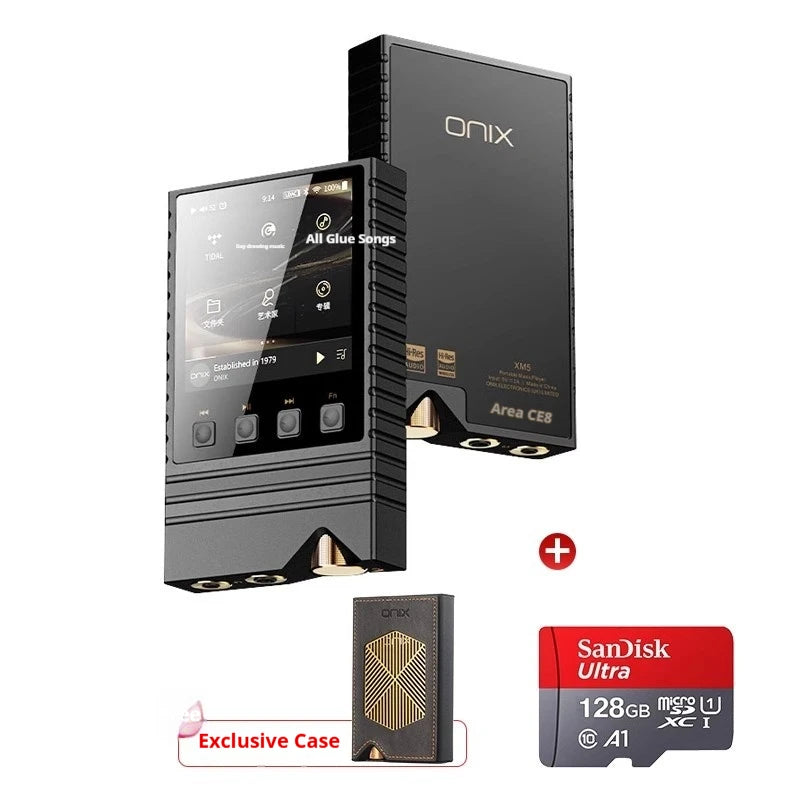 ONIX Overture XM5 MP3 Player Portable Music Player MP3 Player High-End HIFI Hi-res Audio Dual Bluetooth 5.2 DAC LDAC