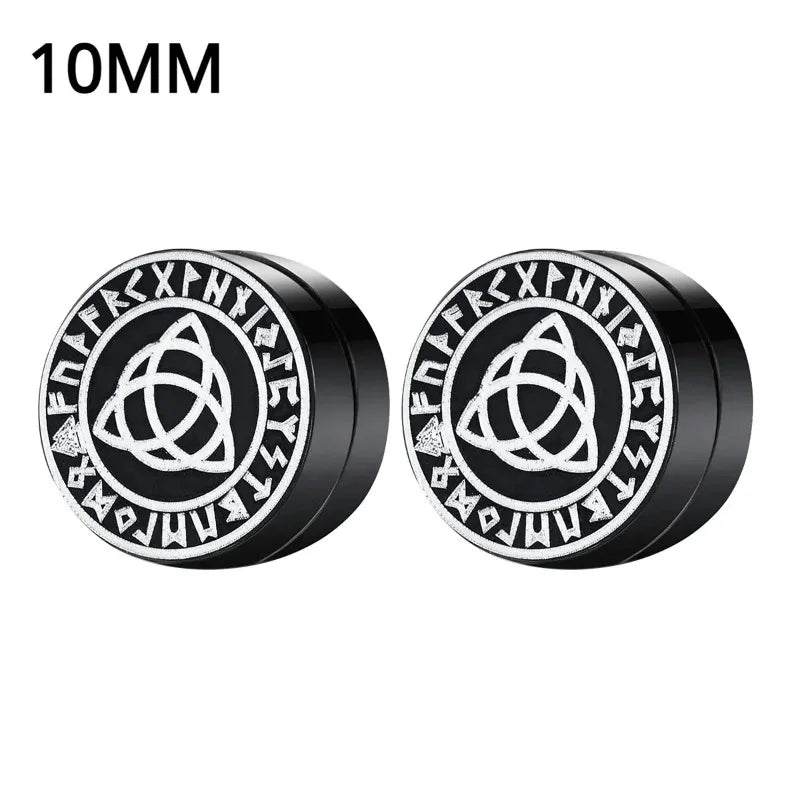 1-12 paia di orecchini a bottone magnetici alla moda, orecchini finti non piercing, regalo per uomo e donna. 