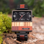 Orologio in liquidazione BOBOBIRD Design Orologio da polso al quarzo in legno per uomo Orologi dal buon rapporto qualità-prezzo Eco-regali Scatola misteriosa Invio casuale 