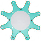 Dock gonfiabile rotondo personalizzato per stand up paddle board, sup e yoga, diametro 3 m 