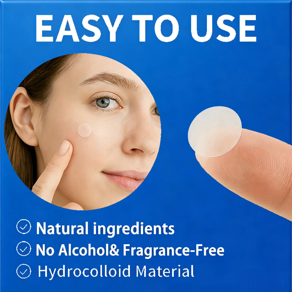 Cerotti antiacne da 360 pezzi con olio di melaleuca - Senza profumo, adatti a tutti i tipi di pelle, coprono le imperfezioni e detergono in profondità 