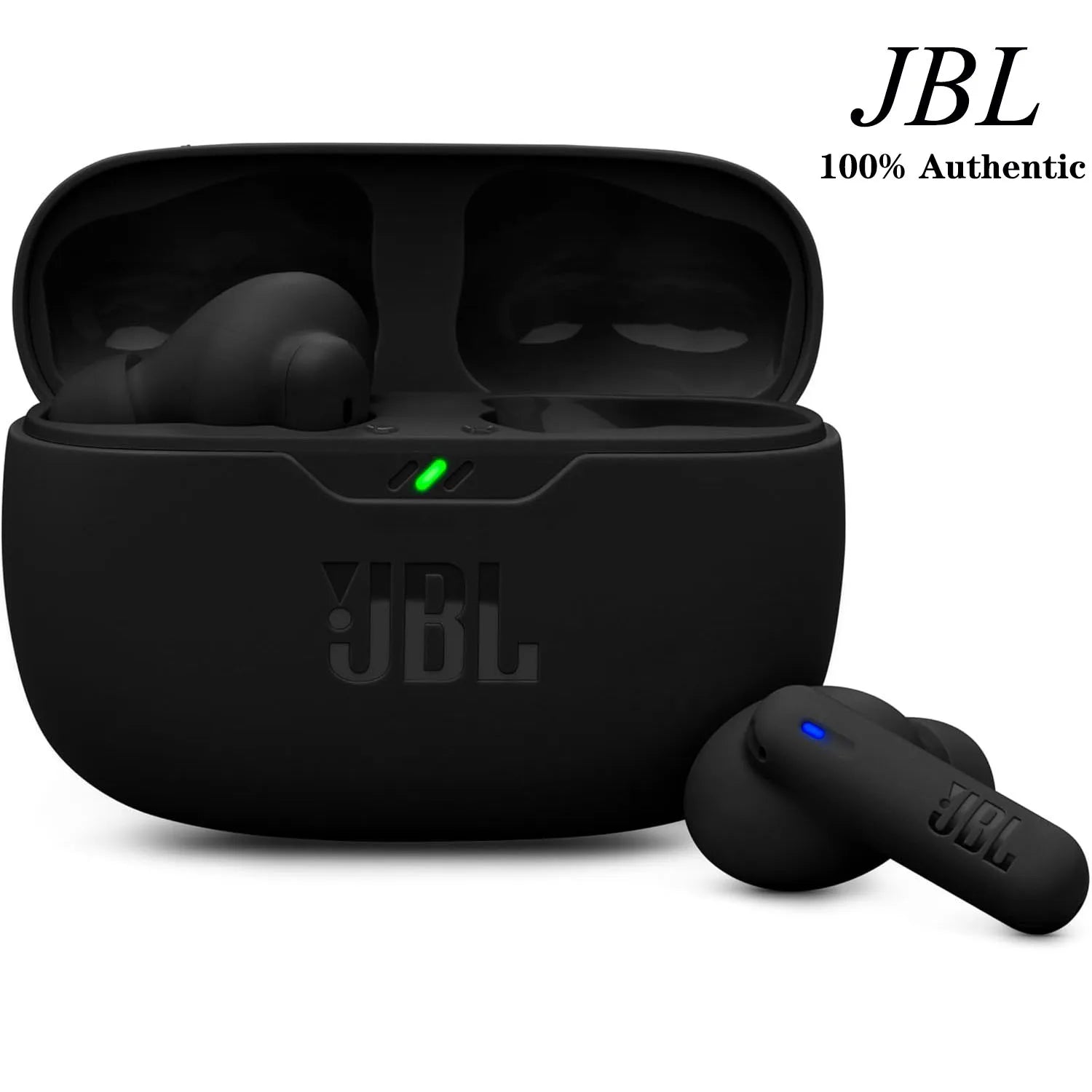 JBL WAVE BEAM 2 Autentiche cuffie Bluetooth wireless semi-in-ear, cuffie sportive portatili con riduzione attiva del rumore, impermeabili