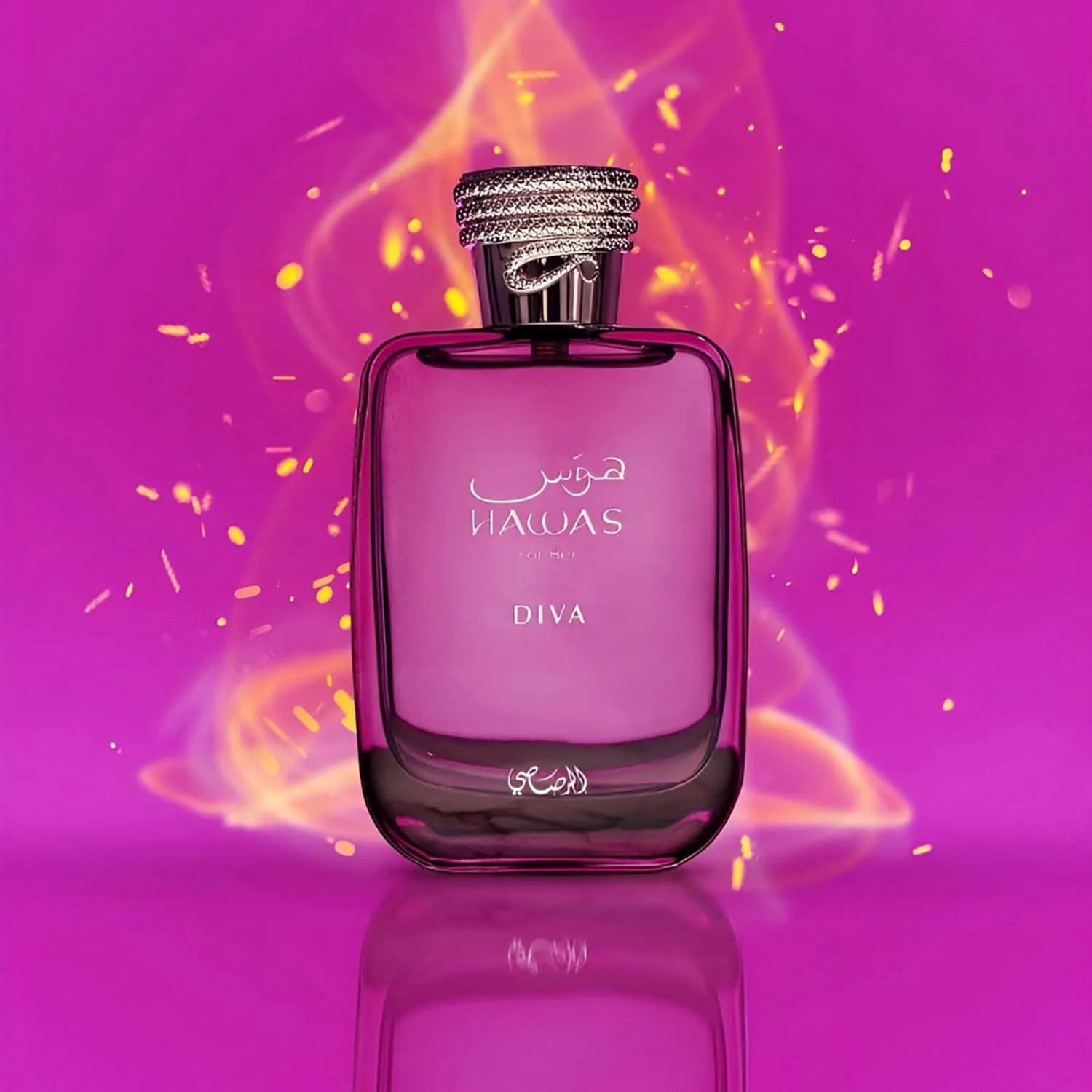 Hawas Diva Eau de Parfum per donna 3,4 fl oz EDP – Fragranza floreale-fruttata di lusso per donna. Profumo a lunga durata. Juicy Berry &amp; Jasmi. 