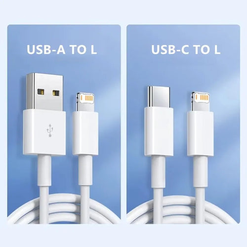 Cavo USB di ricarica rapida originale PD da 35 W per iPhone 14 8 7 Plus 13 12 11 Pro XS Max XR X Cavo di ricarica rapida USB C 1 m 1,5 m 2 m 3 m 