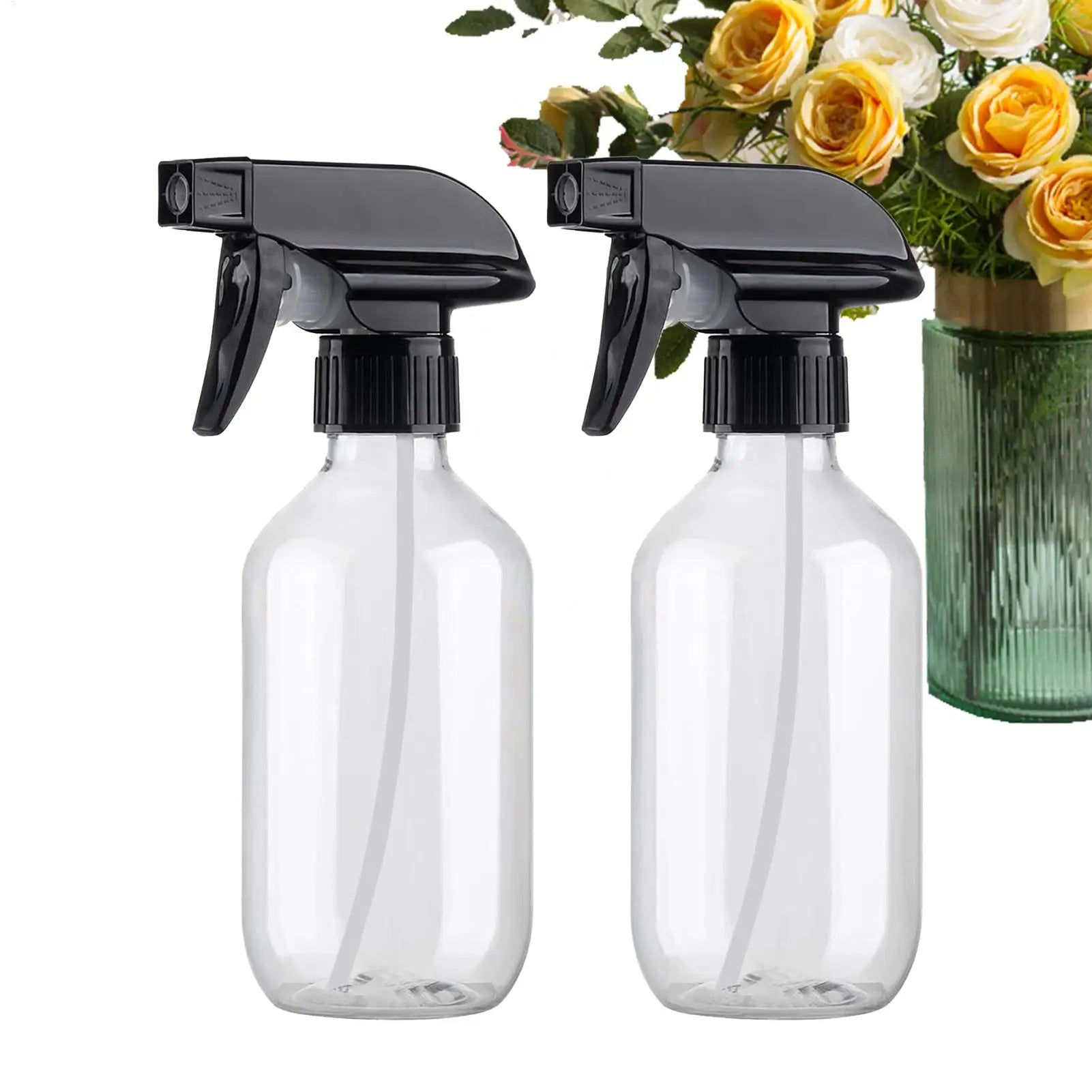 Flaconi spray di plastica vuoti da 300 ml, flacone spray di grande capacità, spruzzatore regolabile per uso domestico, strumento di pulizia per nebulizzatore d'acqua 