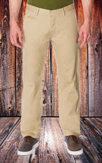 65 MCMLXV Pantaloni chino color cachi da uomo