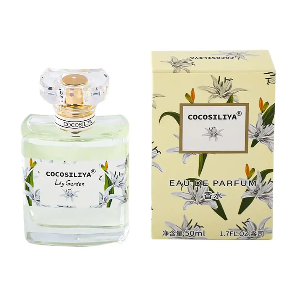 COCOSILIYA Profumo Donna Profumo Floreale Naturale Eau De Parfum di Lunga Durata Osmanthus, Rosa, Lavanda, Gardenia Profumo Leggero e Fresco 