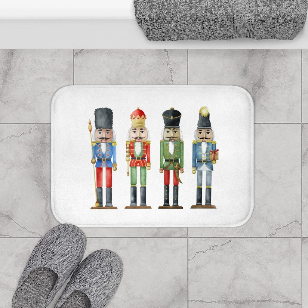 Tappetino da bagno natalizio Schiaccianoci Home Accents 