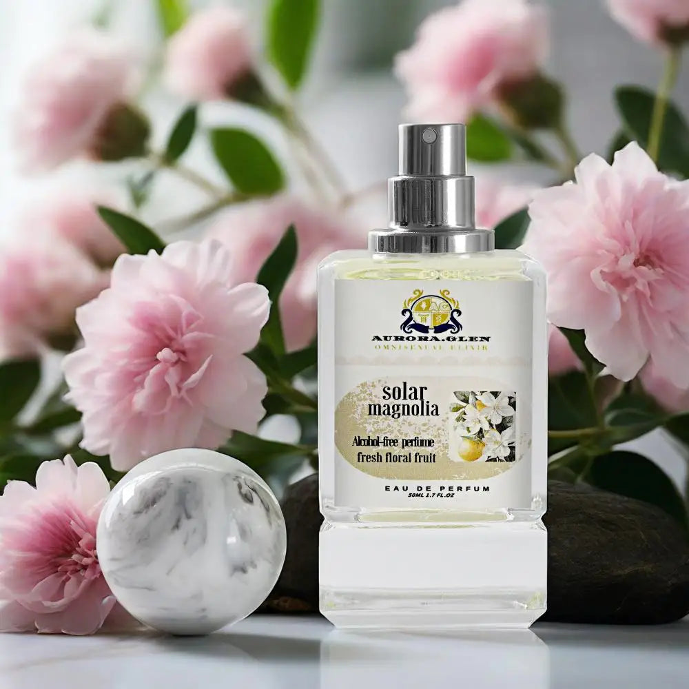 Solar Magnolia Women's Perfume 50ml Eau de Parfum Rich fragrance with long-lasting scent Alcohol-free, safe and non-irritating