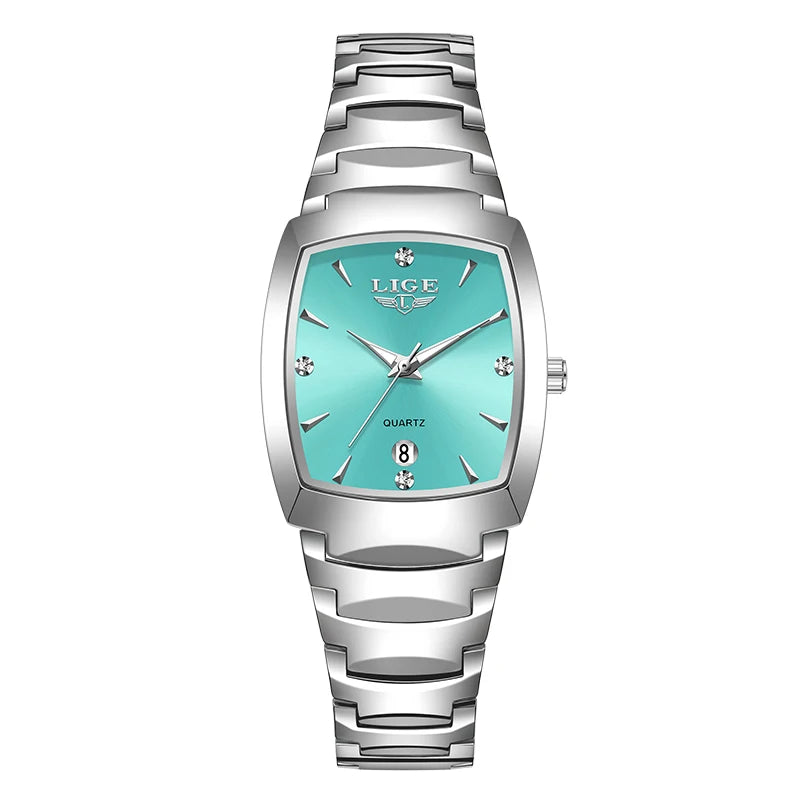 LIGE Orologio da donna Business Luxury Orologio da donna Orologi da donna impermeabili Orologi da donna al quarzo semplici Orologi da donna + SCATOLA 