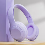Cuffie wireless Bluetooth 5.3 sovraurali, auricolari stereo HIFI, auricolari sportivi per giocatori, lettore musicale TF/AUX con microfono HD 