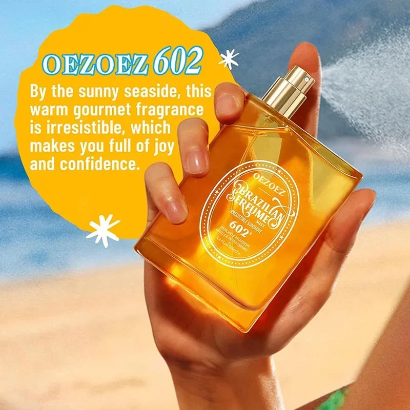 Profumo alla vaniglia e caramello 100 ml Eau de Parfum da donna Irresistible Sun Gourmet Caramel Body Spray Profumo Feromoni duraturi 