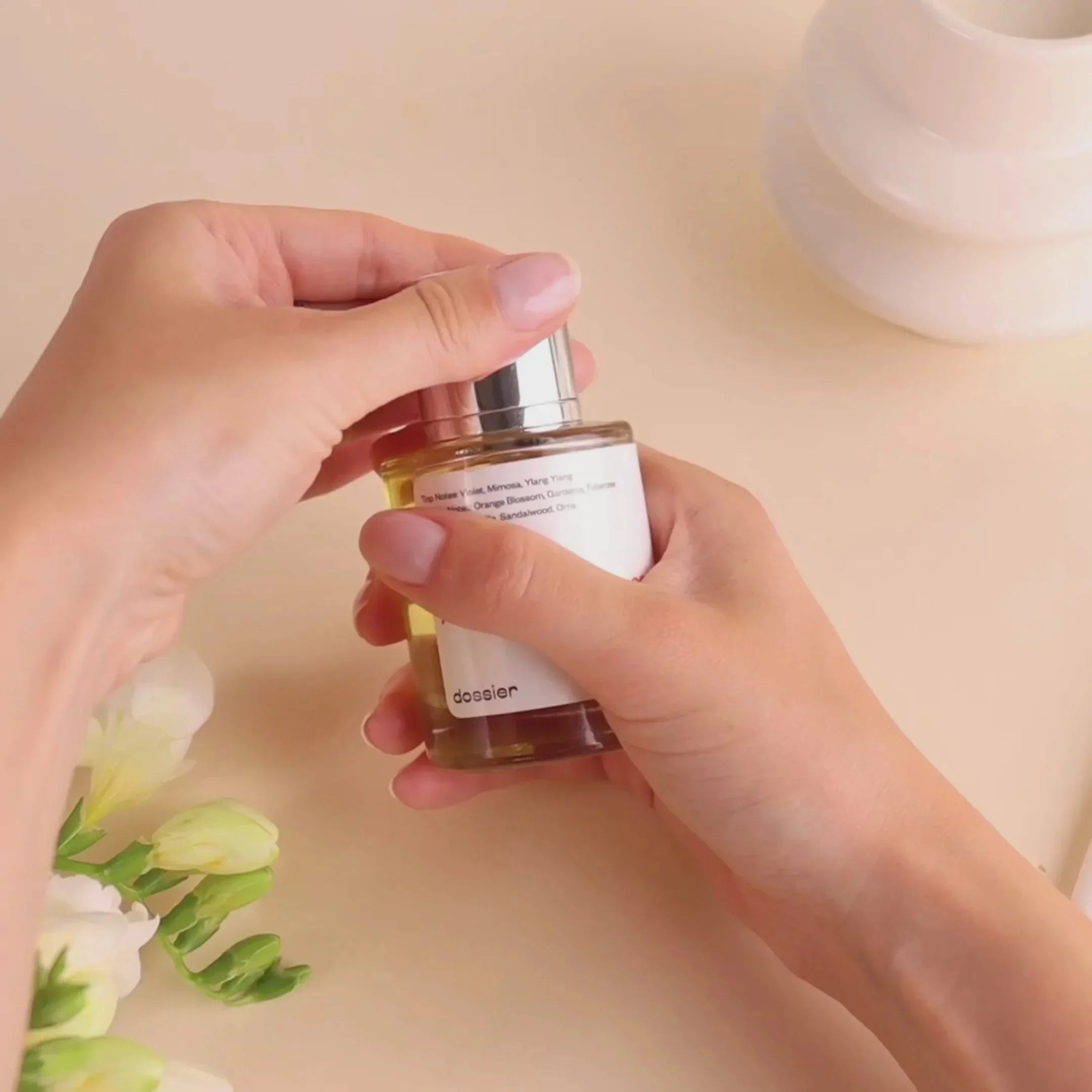 Dossier Ambery Saffron EDP 1.7oz / 50ml – Spicy Amber Oriental Unisex Long Lasting Gift Perfume