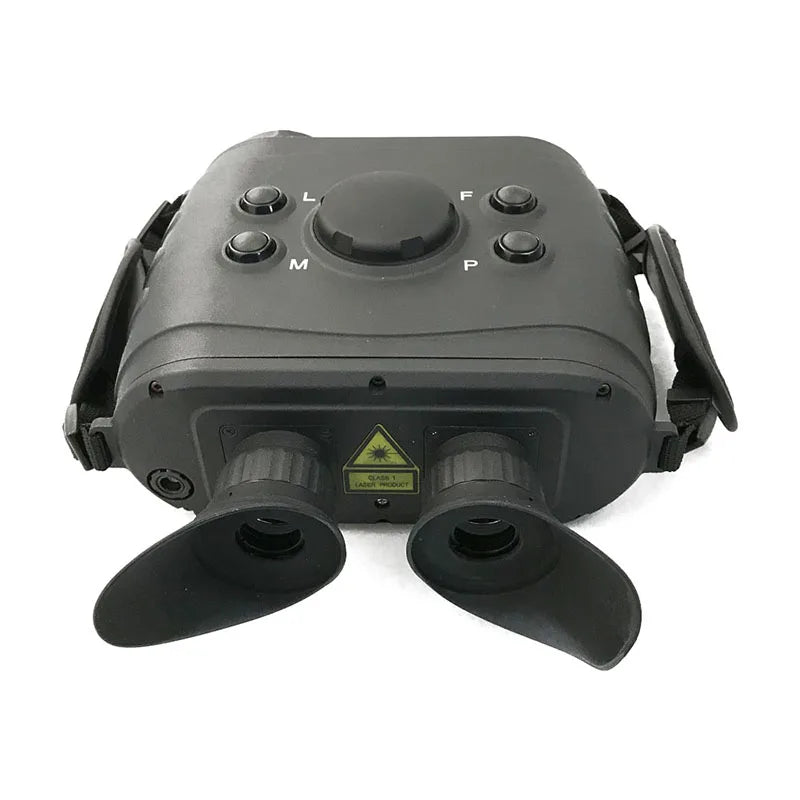 Binocolo portatile a lungo raggio con GPS, bussola digitale DMC, telemetro da 10 km, sistema di sicurezza 