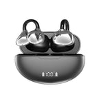 Q108 Auricolari wireless con clip auricolare e traduzione AI, auricolari Bluetooth 6.1, auricolari sportivi con clip, impermeabili IPX5, AI-Bass 