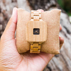 Orologio in liquidazione BOBOBIRD Design Orologio da polso al quarzo in legno per uomo Orologi dal buon rapporto qualità-prezzo Eco-regali Scatola misteriosa Invio casuale 