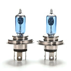 1/2 pezzi Super Bright Lampadine per fari auto H4 100W 12V Lampadina alogena ad alta potenza Fari bianchi Accessori per auto 