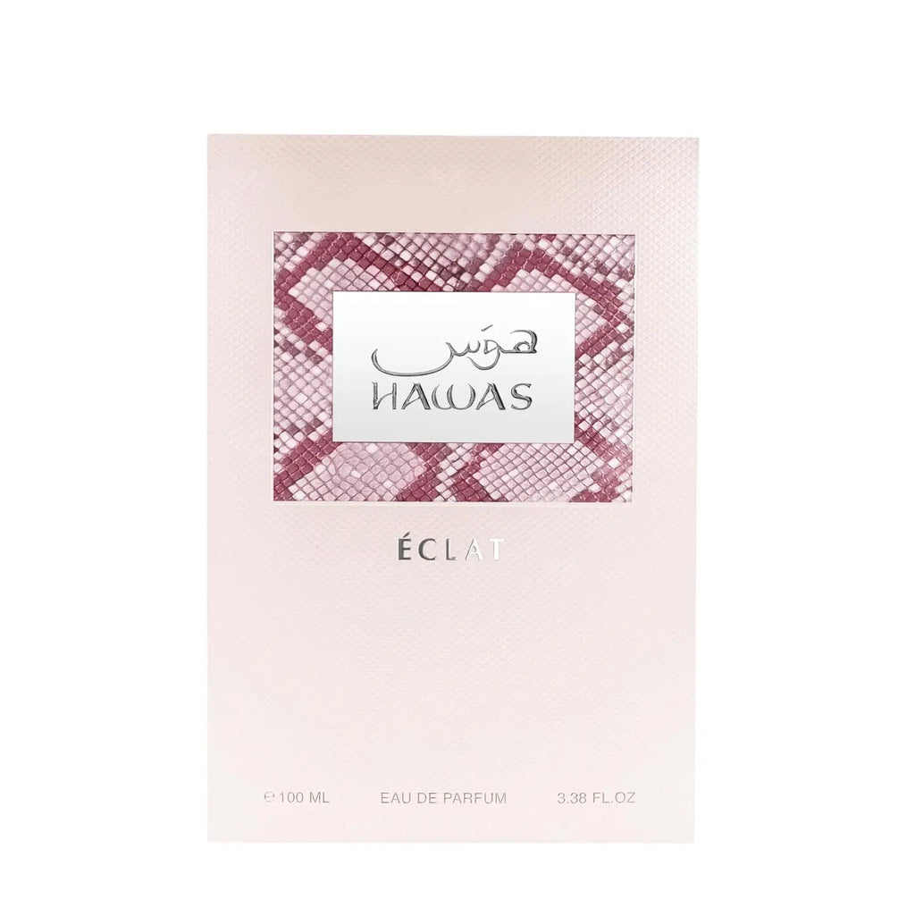 Rasasi Hawas Eclat for Women Eau de Parfum Spray, 3,4 once 