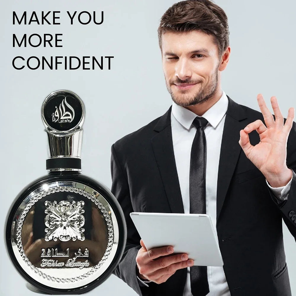 Profumo originale Fakhar 100 ml per donna, fragranza araba di lunga durata, Eau de Parfum, regalo floreale di lusso Dubai 
