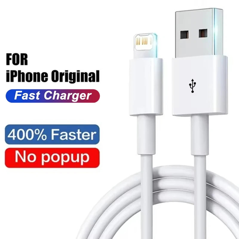 Cavo USB di ricarica rapida originale PD da 35 W per iPhone 14 8 7 Plus 13 12 11 Pro XS Max XR X Cavo di ricarica rapida USB C 1 m 1,5 m 2 m 3 m 