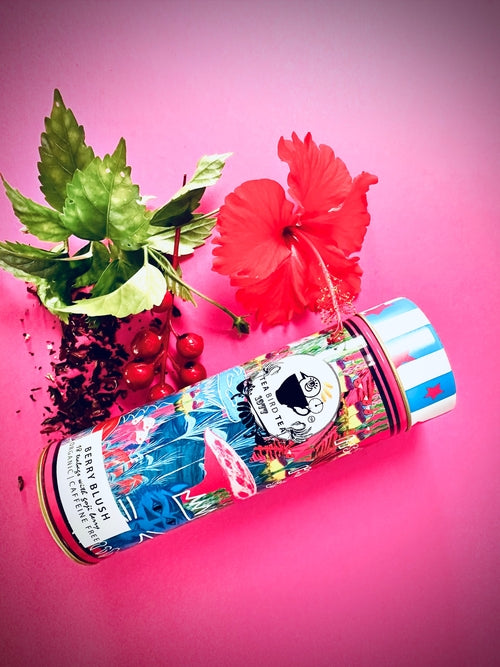Organic Berry Blush Deluxe Tin 18 teabags