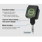 SWIFF AUDIO WX503 Sistema trasmettitore ricevitore digitale wireless per chitarra acustica, chitarra elettrica, basso elettrico 