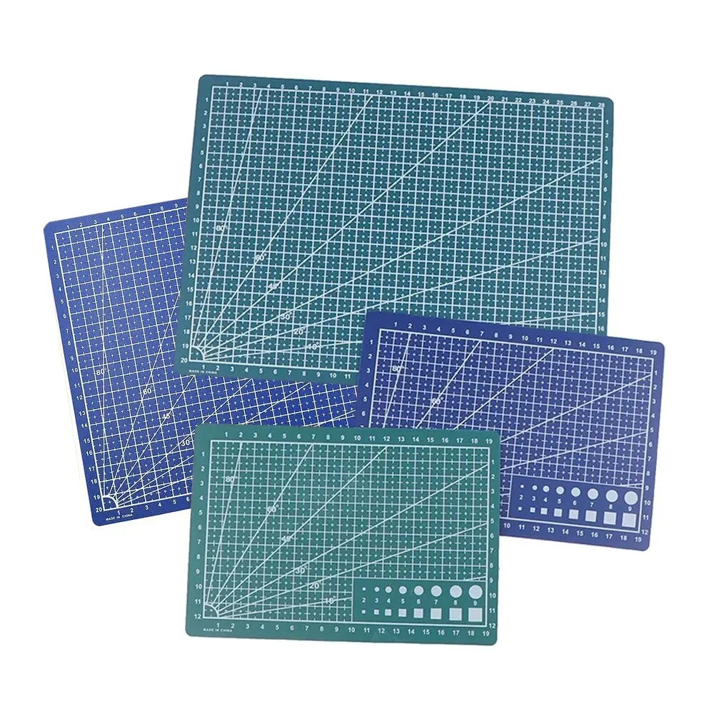 Tappetino da taglio in PP, banco da lavoro, tappetino da taglio patchwork, manuale di cucito, coltello fai da te, incisione, taglierino per pelle, supporto monofacciale