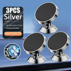 Magnetic Car Phone Holder With 360° Adjustable Rotation Stable Support Holder For iPhone 15 14 Samsung Xiaomi Dashboard Stand