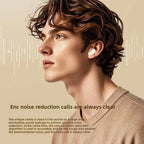 Nuove cuffie auricolari wireless in-ear Bluetooth 5.4, suono stereo HiFi, microfono integrato, cuffie con riduzione del rumore ENC per iPhone 