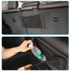 Organizer universale in rete per bagagliaio auto, tasca portaoggetti in velcro, borsa portaoggetti elastica per veicoli, accessori interni in rete per auto