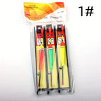 Set di 3 galleggianti da pesca per principianti - Attrezzatura galleggiante per acque basse con galleggianti verticali