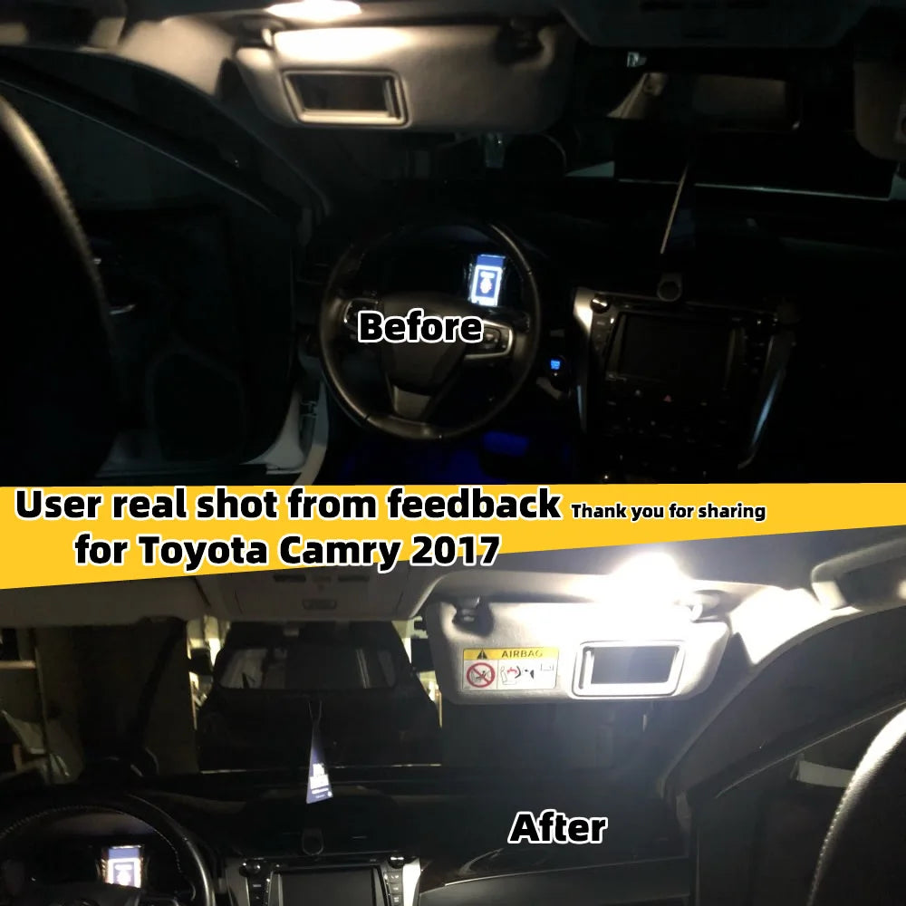 Lampadine LED T10 192 194 168 W5W 33 SMD 3014 Luci posteriori per auto Lampada a cupola bianca DC 12V Canbus senza errori 