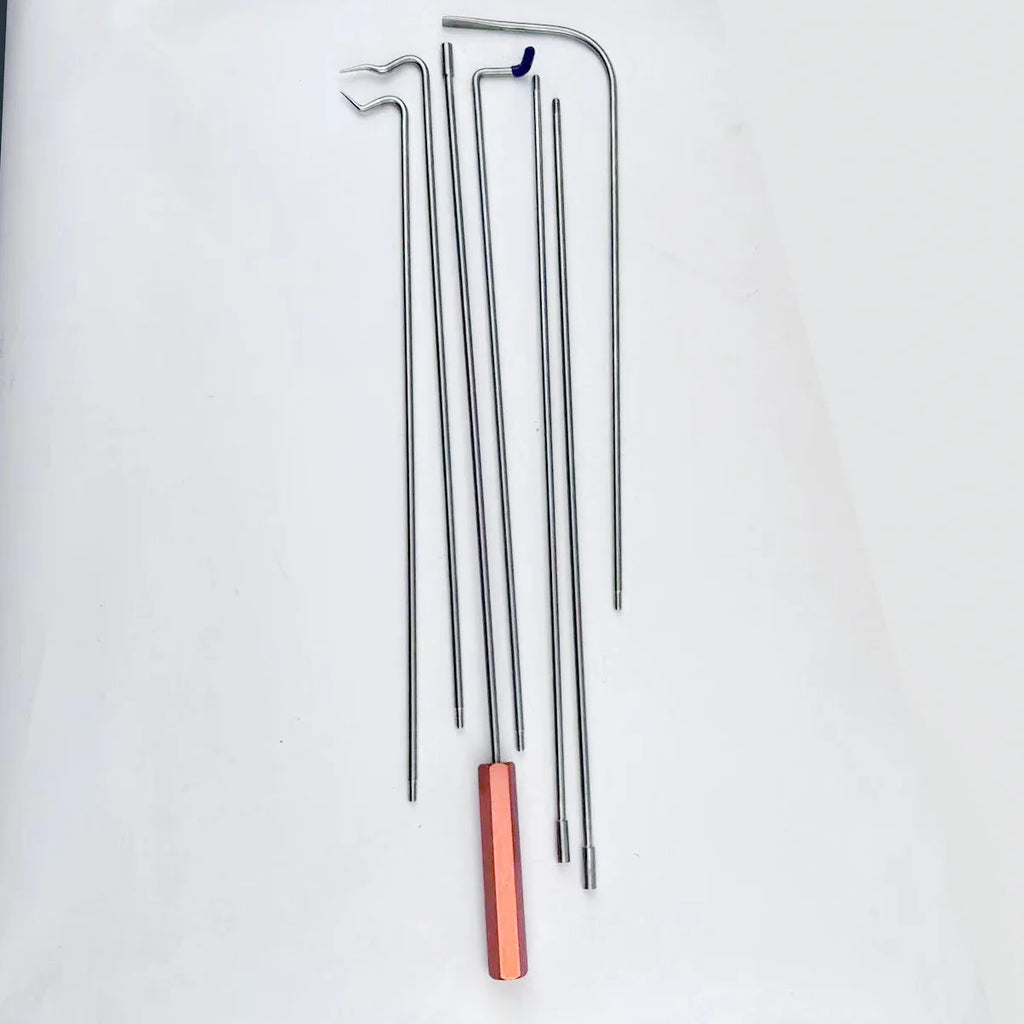 9 pezzi/set chiave portiera auto smarrita serratura sblocco apertura kit di strumenti apertura di emergenza + pompa aria nera parti per lo styling dell'auto accessori per auto 