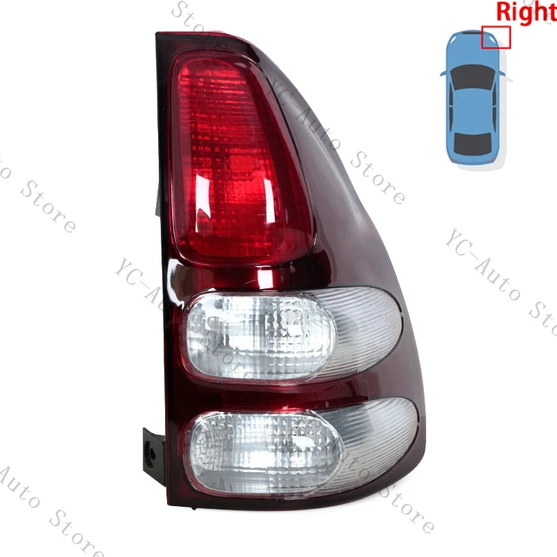 Accessori per fanali posteriori per auto per Toyota Land Cruiser Prado LC120 2003-2009 Fanale paraurti posteriore senza lampadina 8155160700 8156160620 