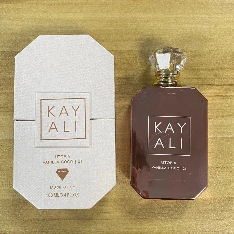 KAYALI 100ml Eau de Parfum 81 Yum Boujee Marshmallow e 28 Vaniglia Profumo Arabo Originale Premium per Uomo e Donna 