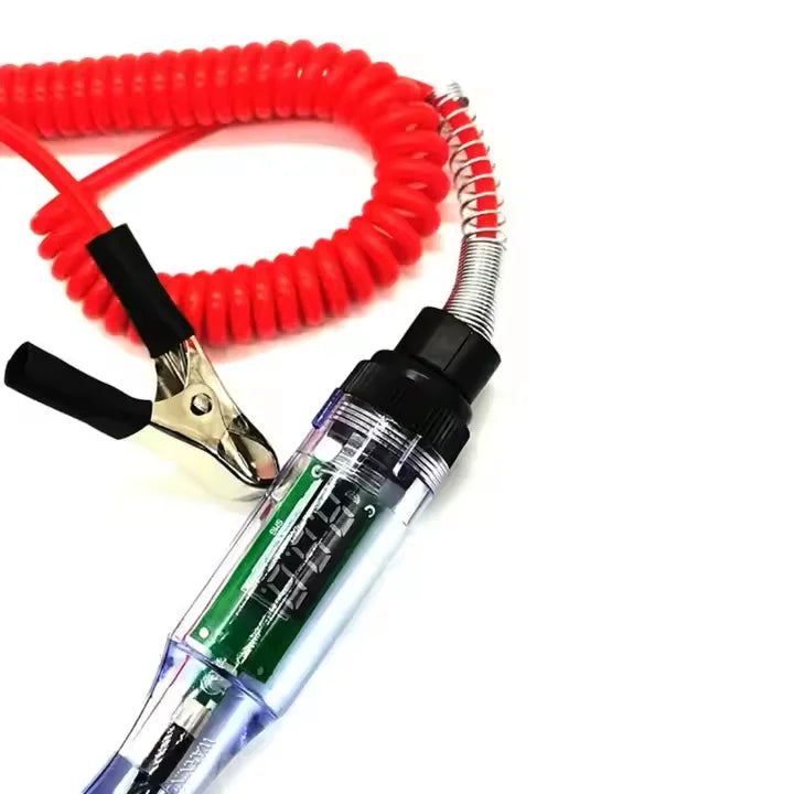 6-24V Car Truck Voltage Circuit Tester Digital Display Electric Pen Probe Pen Light Bulb Automobile Circuit Testing Pen