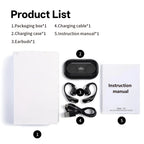 Auricolari traduttori AI MSAI T23 138 lingue App di traduzione multilingue Bluetooth a bassa latenza Traduzione offline in tempo reale